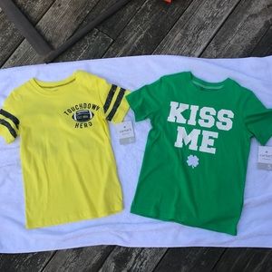 NWT boys Carters T-shirt bundle size 5 and 6